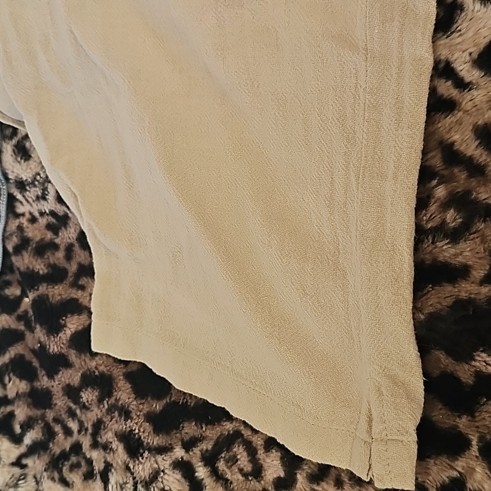 Beige Drawstring Pants - image 6